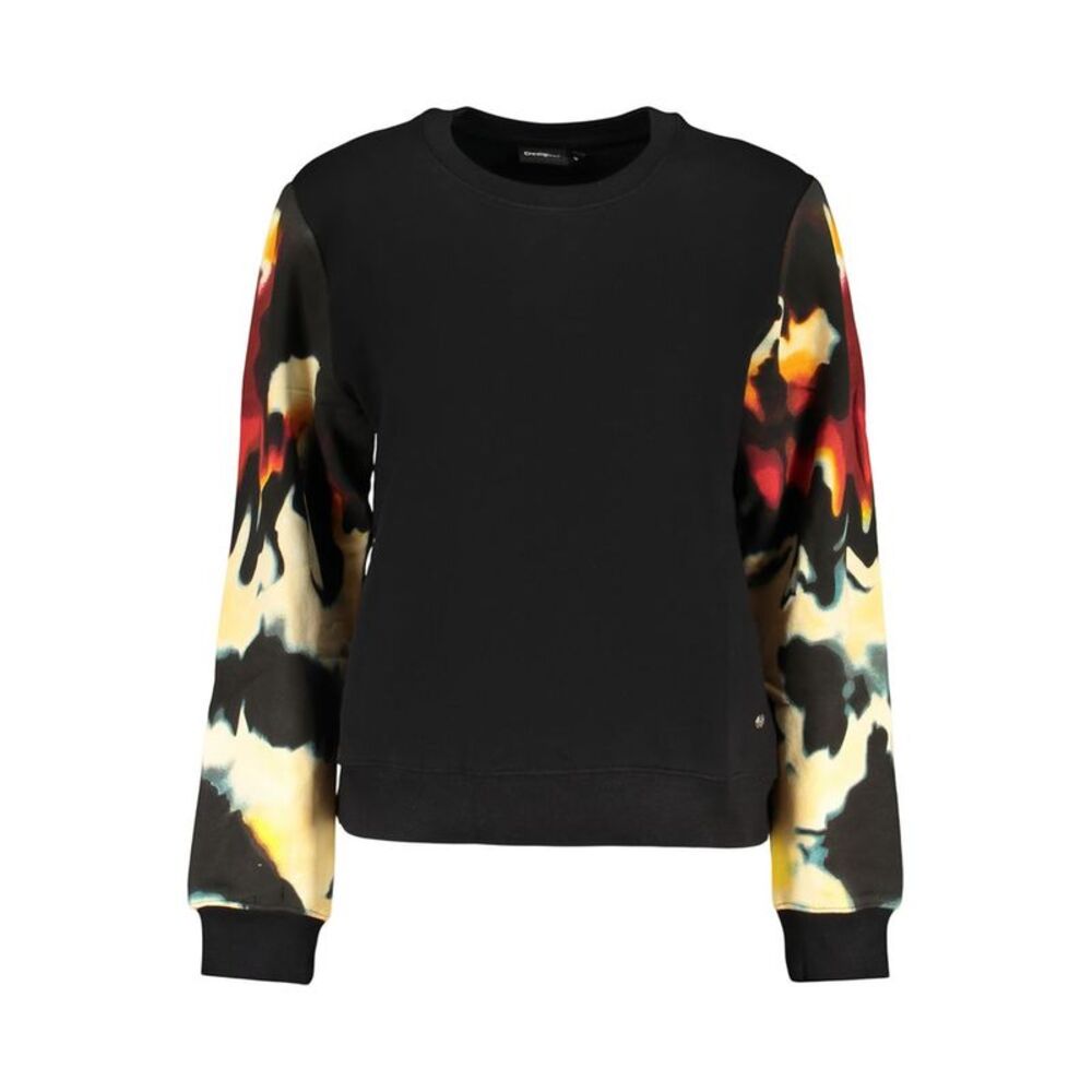 Desigual Black Cotton Women's Women's Sweatshirt